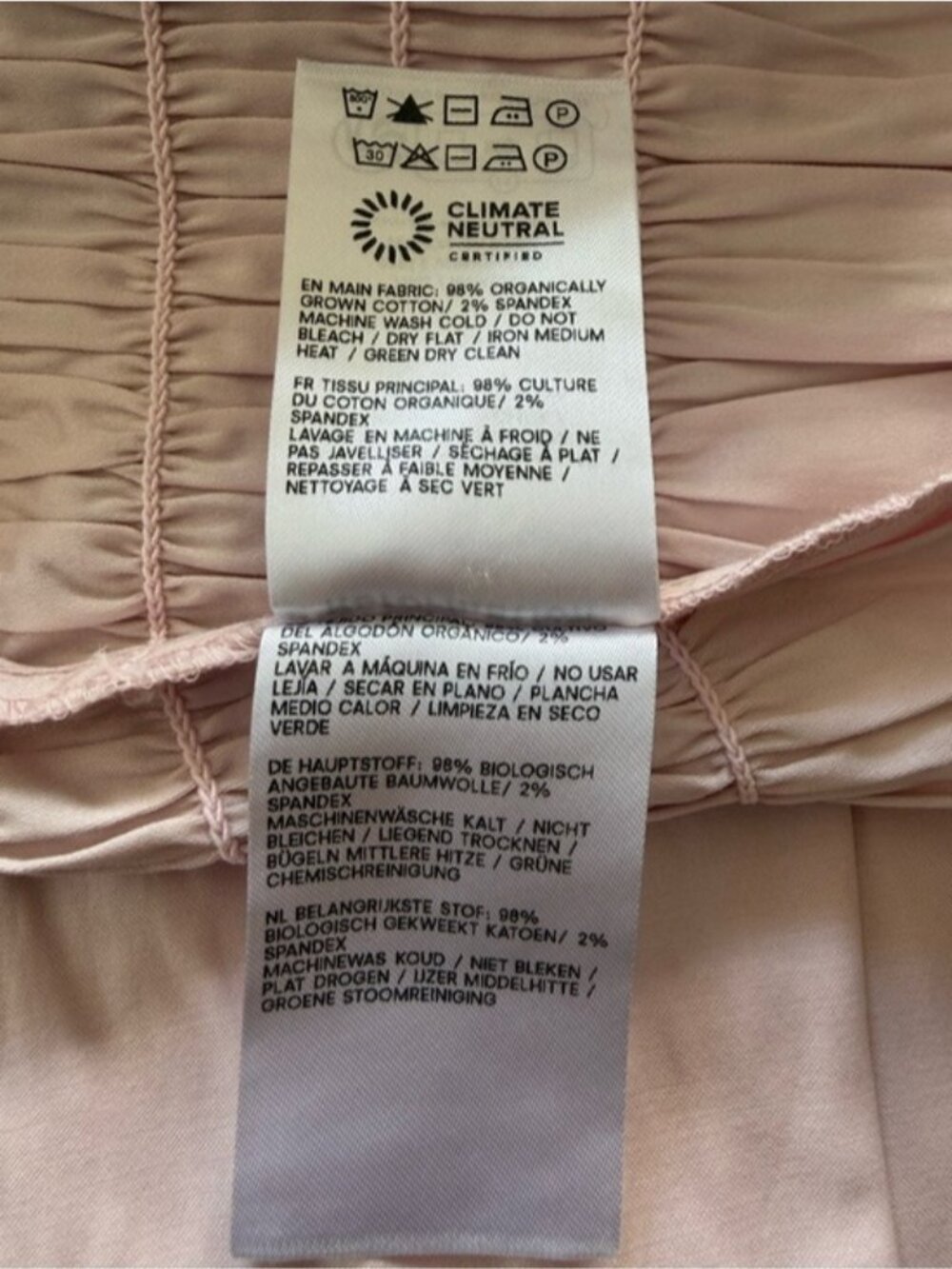 NEW Reformation Laguna Two Piece Matching Midi Set Cherry Blossom Pink US 6 UK10 - Picture 13 of 13